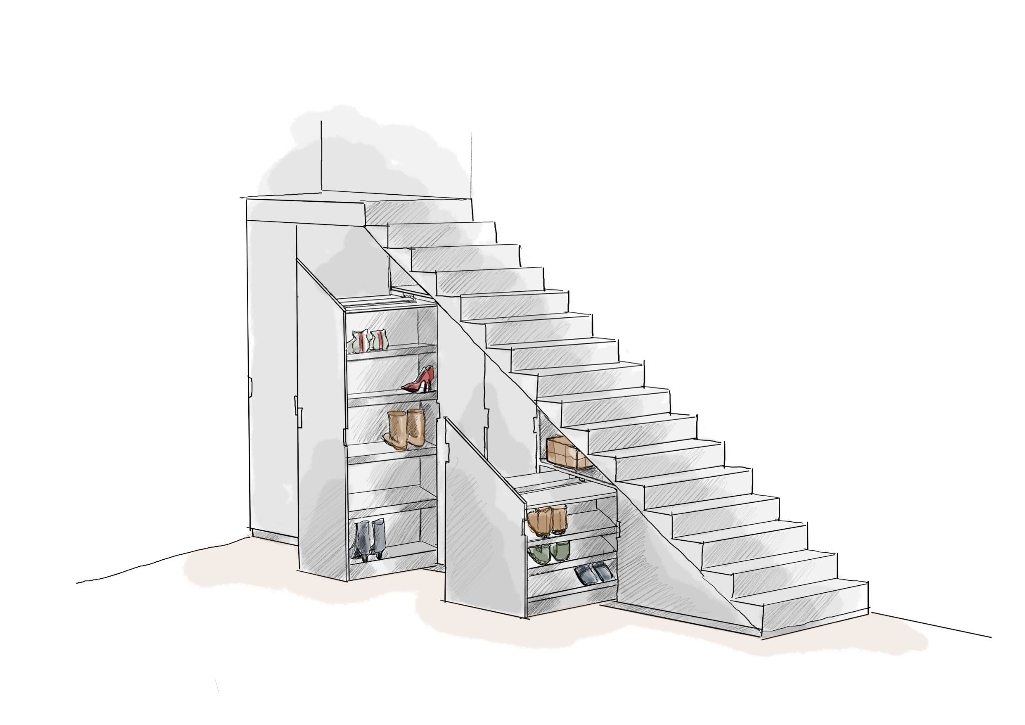 Peka Forte - Heavy Duty Full Extension Runner for Pull Out Storage